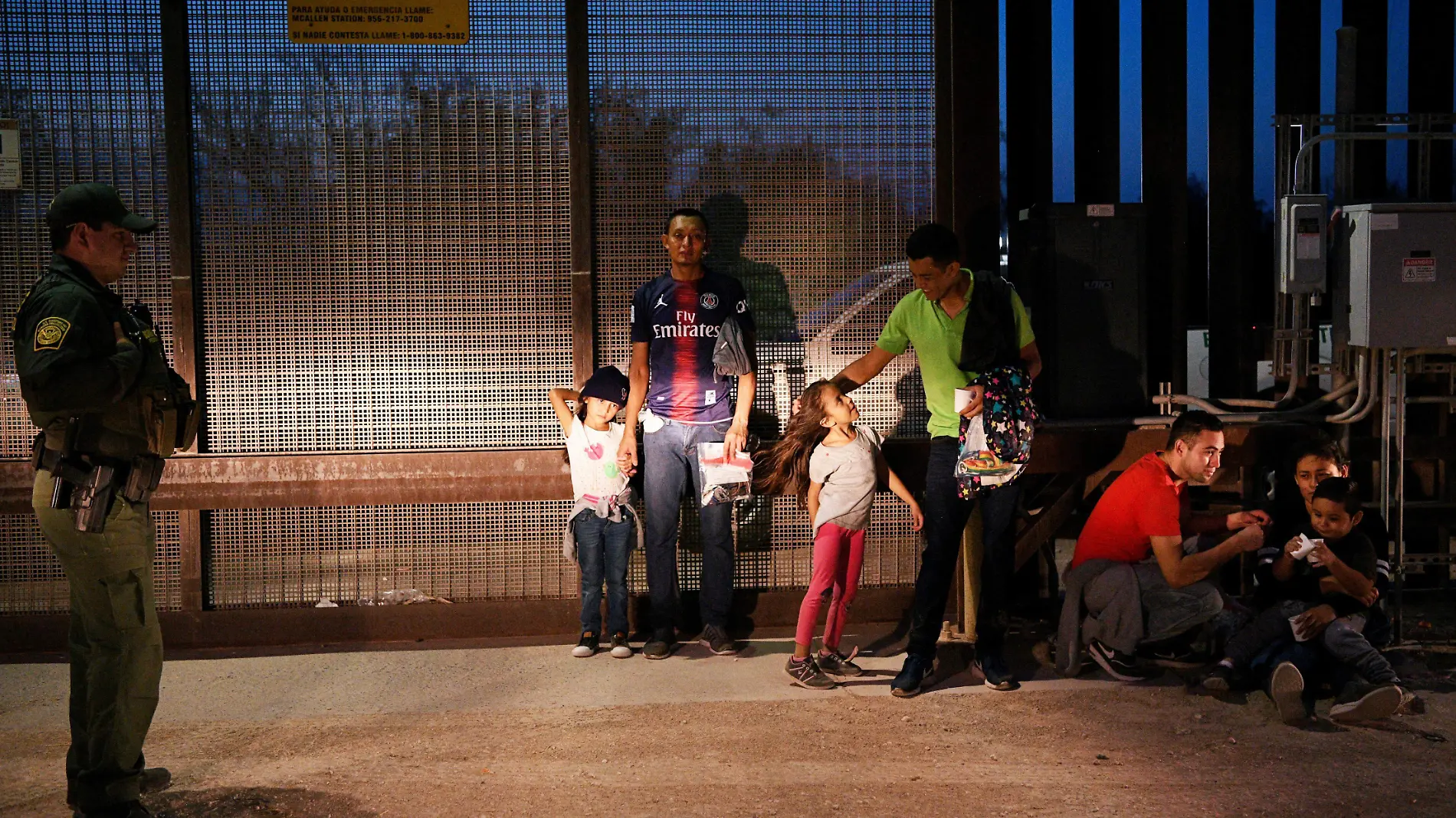 Migrantes niños